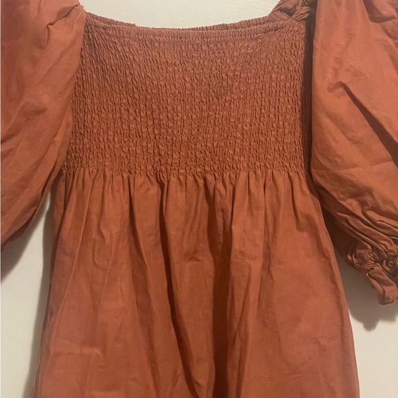 Kourt women’s dress size Small. Color Burnt Orange. - Picture 2 of 7